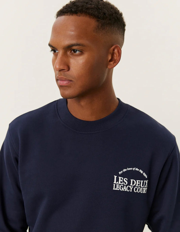 Legacy Court Sweatshirt  Dark Navy