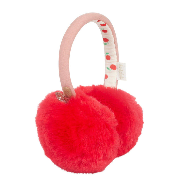 Rosy Apple Earmuffs  Red