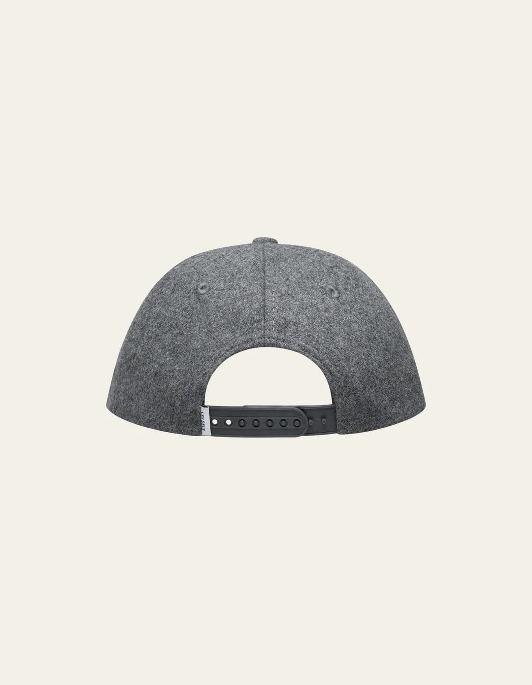 Encore Wool Baseball Cap  Light Grey Melange/Ivory