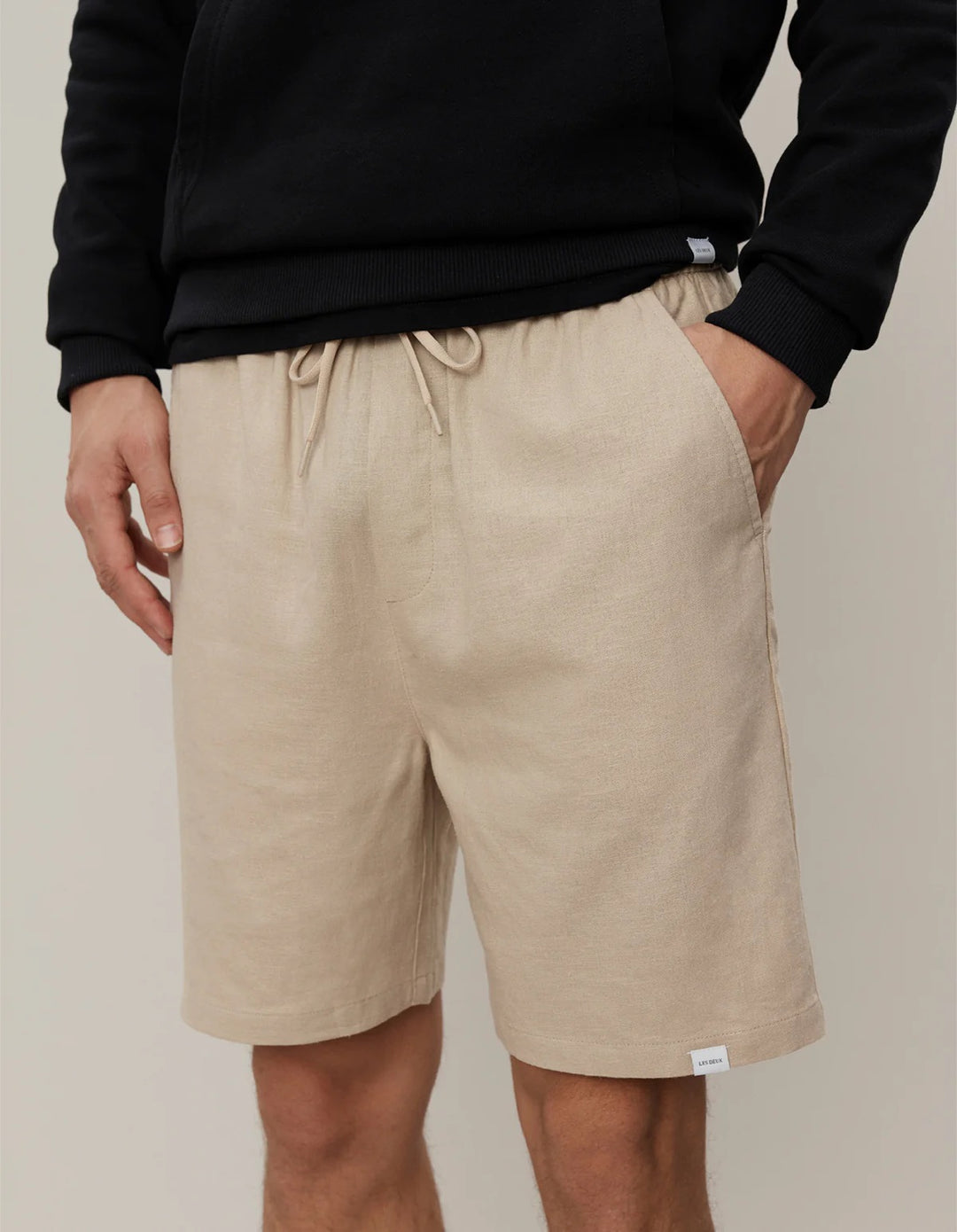 Otto Linen Shorts  Light Desert Sand