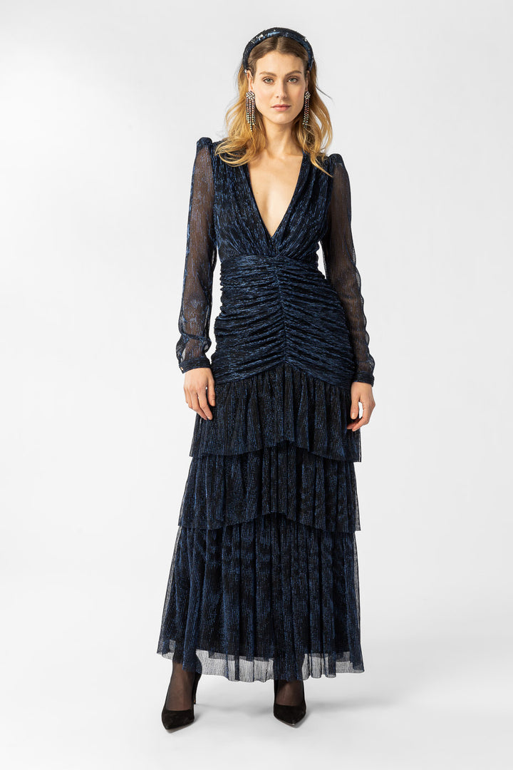 Jenna maxi dress  Dark Blue Glitter