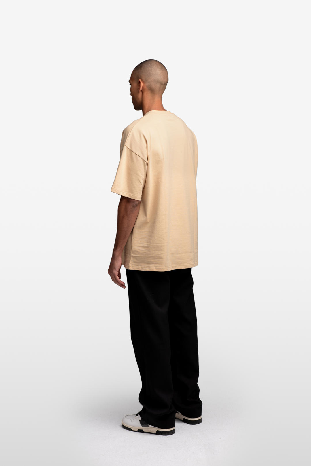 BOX FIT T-SHIRT  Sand