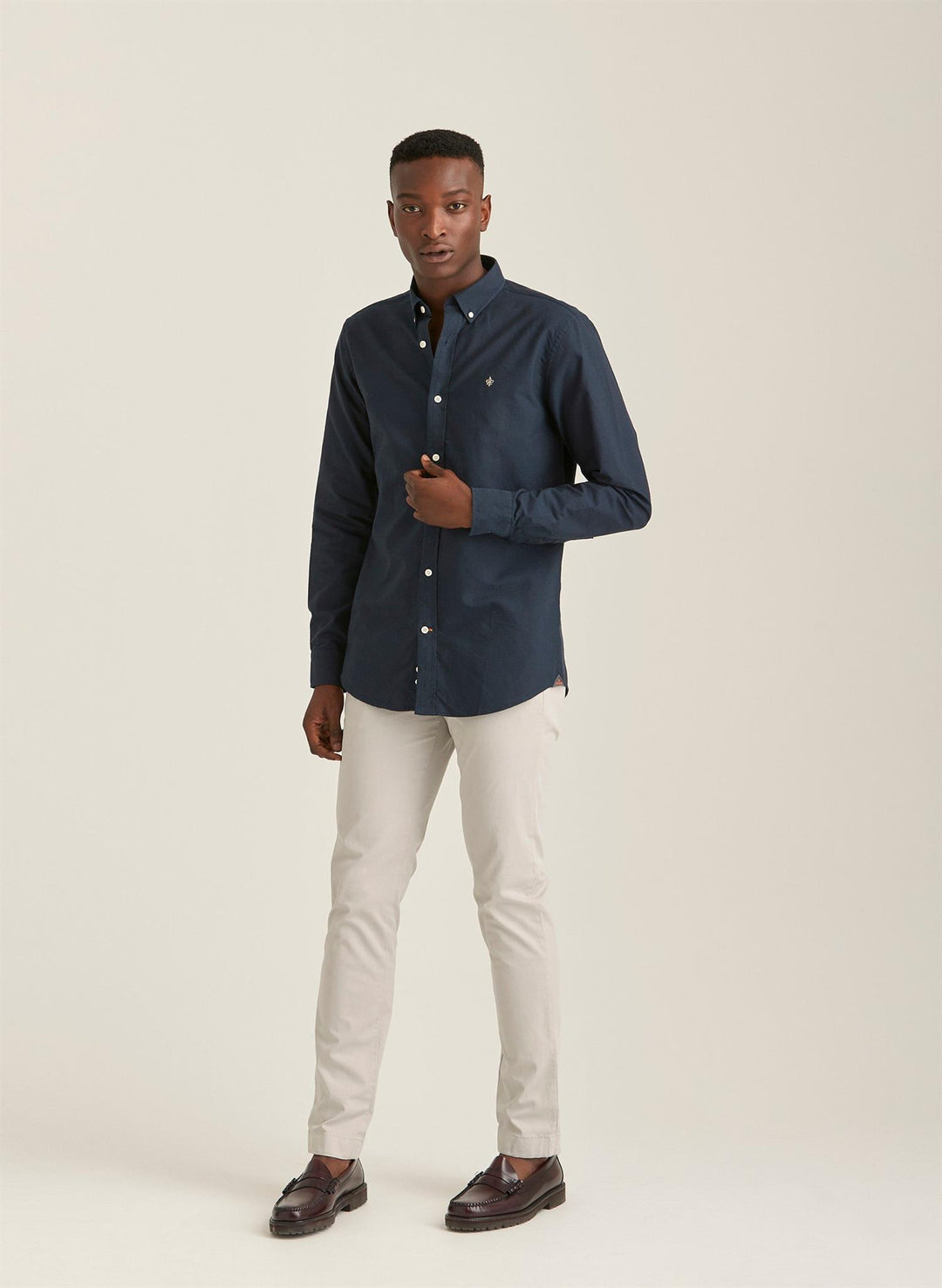 OXFORD BUTTON DOWN  Navy