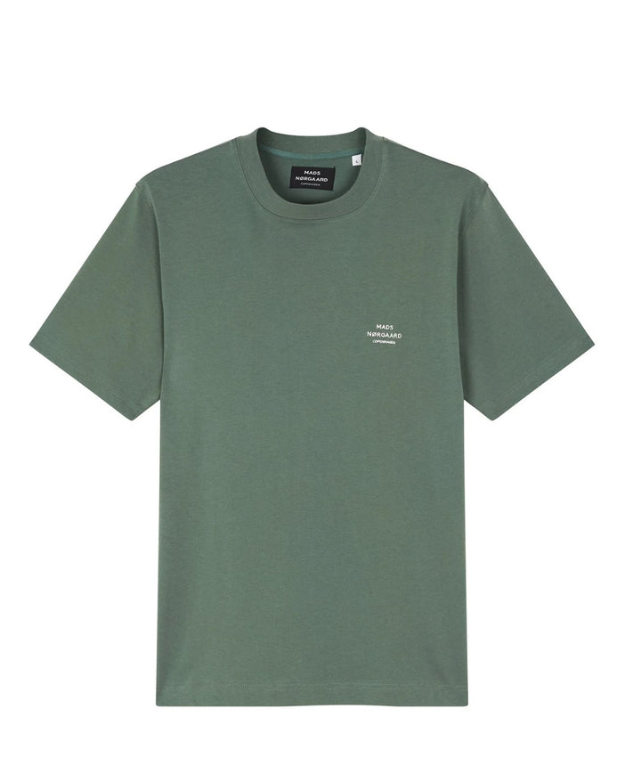 Cotton Jersey Frode Emb Logo Tee  Duck Green