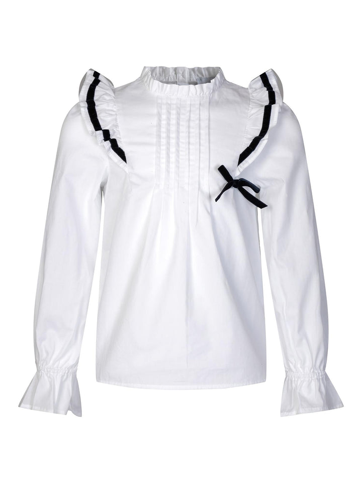 LEONA BLOUSE  Classic White