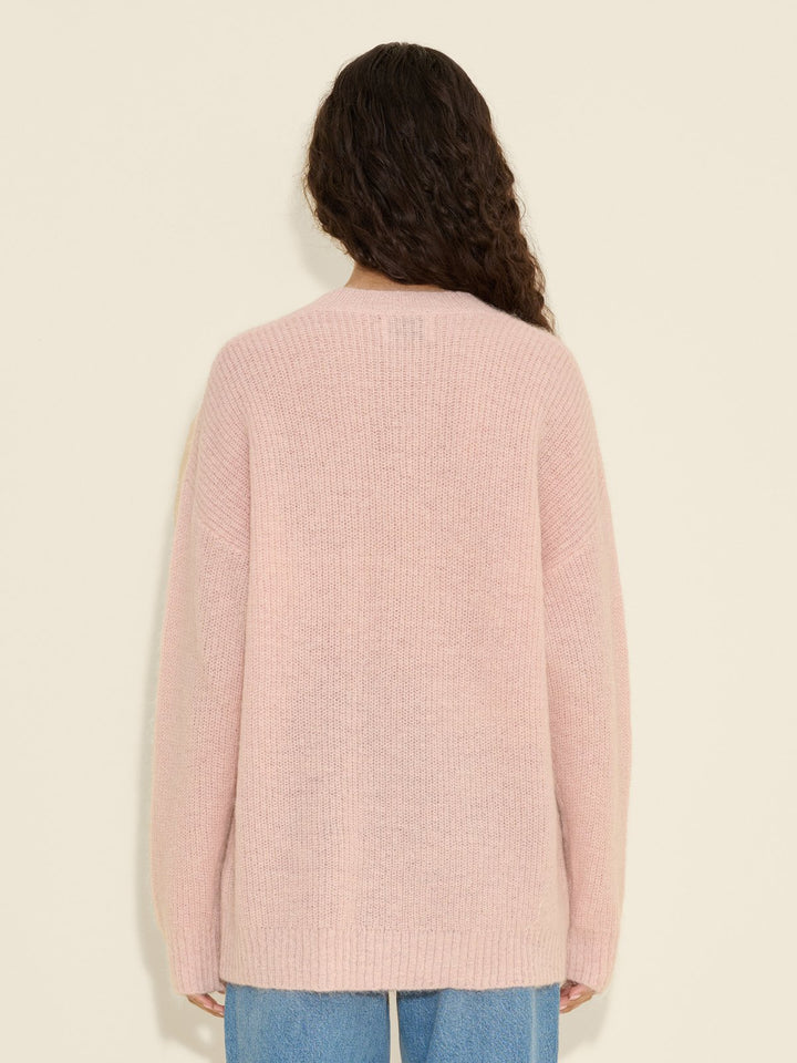 Sande Knit Sweater  Lt. Pink