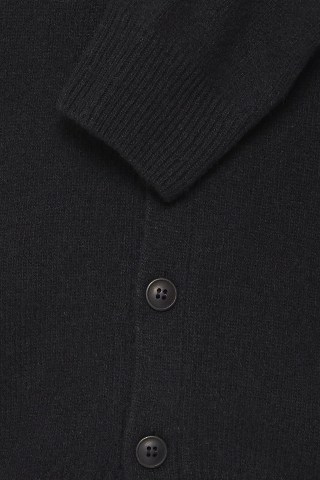 KARL lambswool cardigan  Anthracite Black