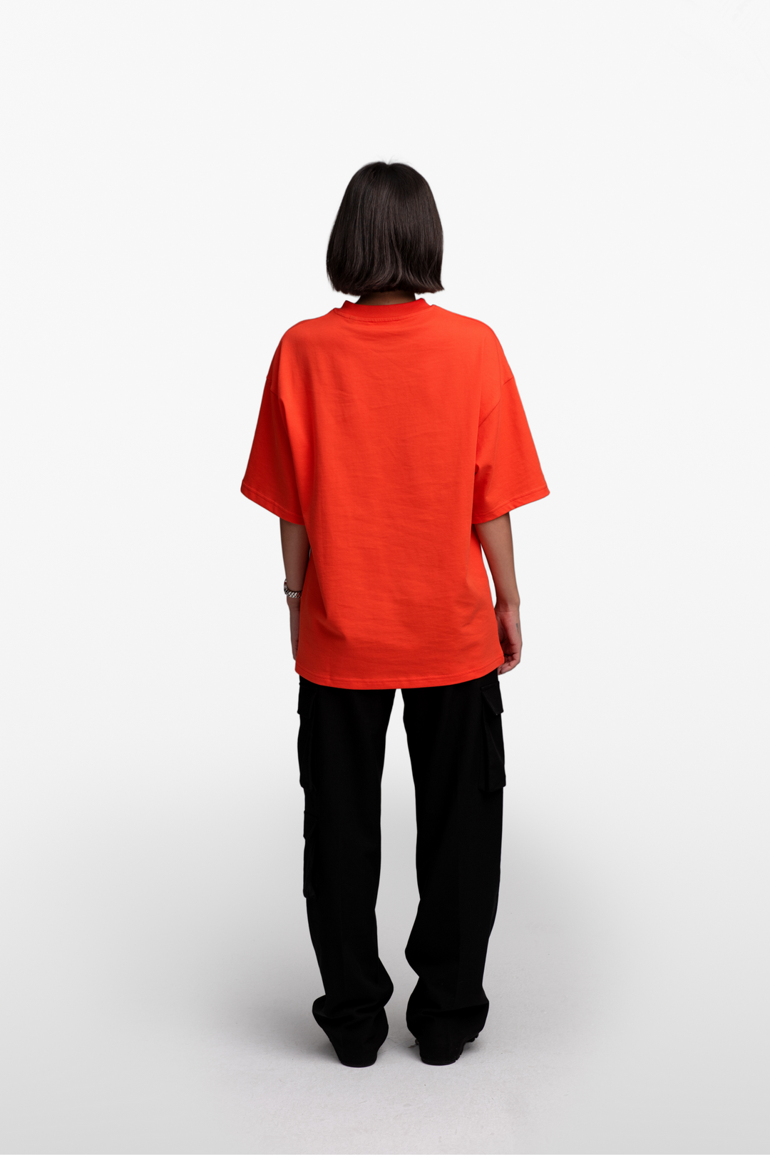 BOX FIT T-SHIRT  Vulkan Orange