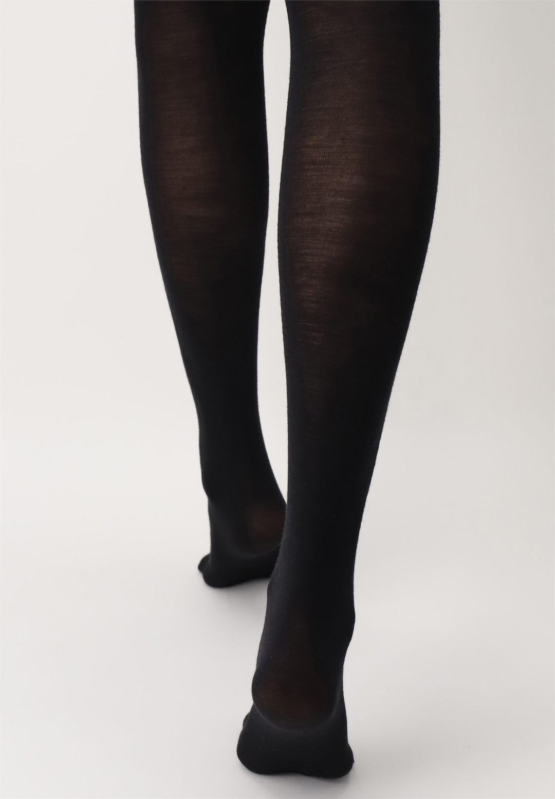 NIVES FINE WOOL TIGHTS  Black