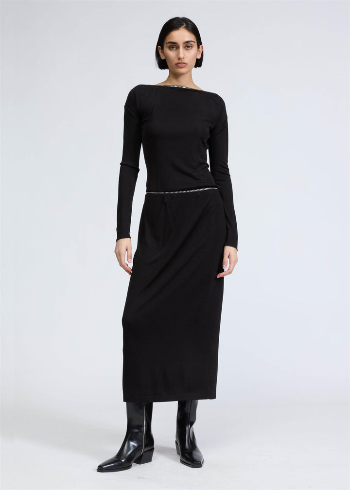 GWENYTH LS  Black