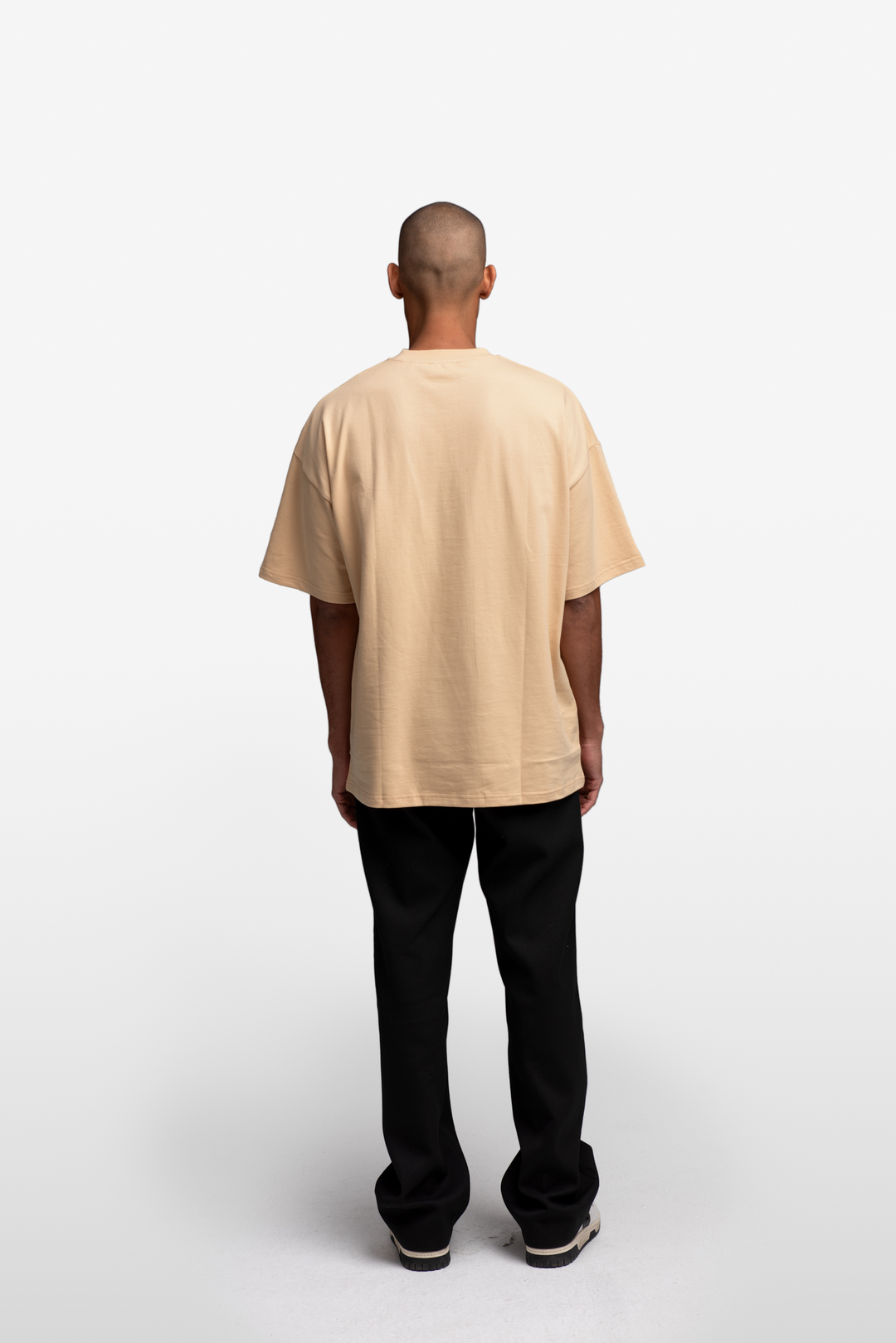 BOX FIT T-SHIRT  Sand