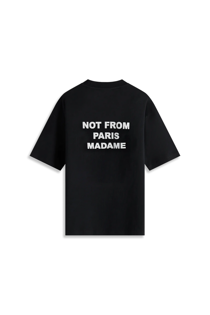 LE T-SHIRT SLOGAN  Black