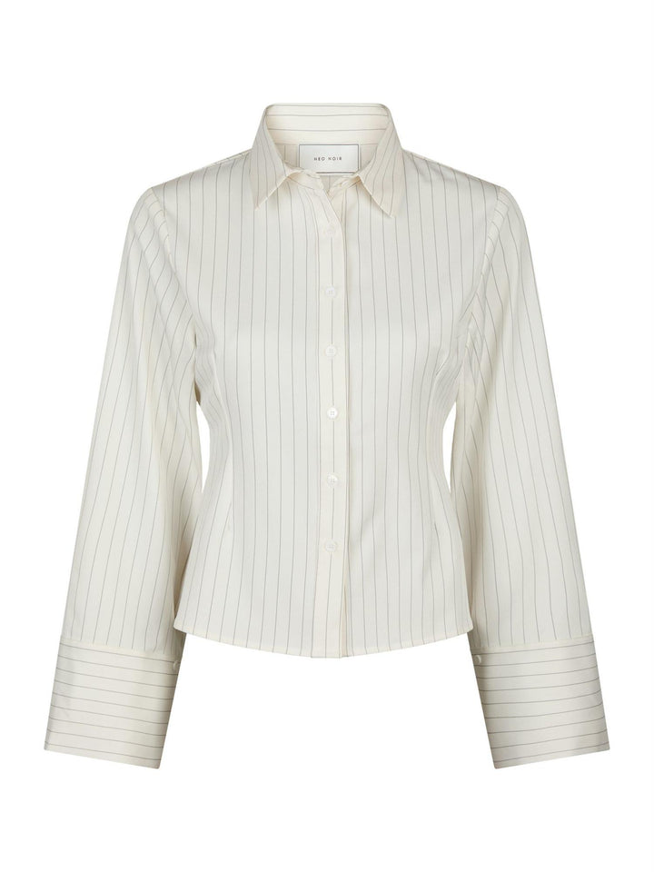 ROSA PINSTRIPE SHIRT  White