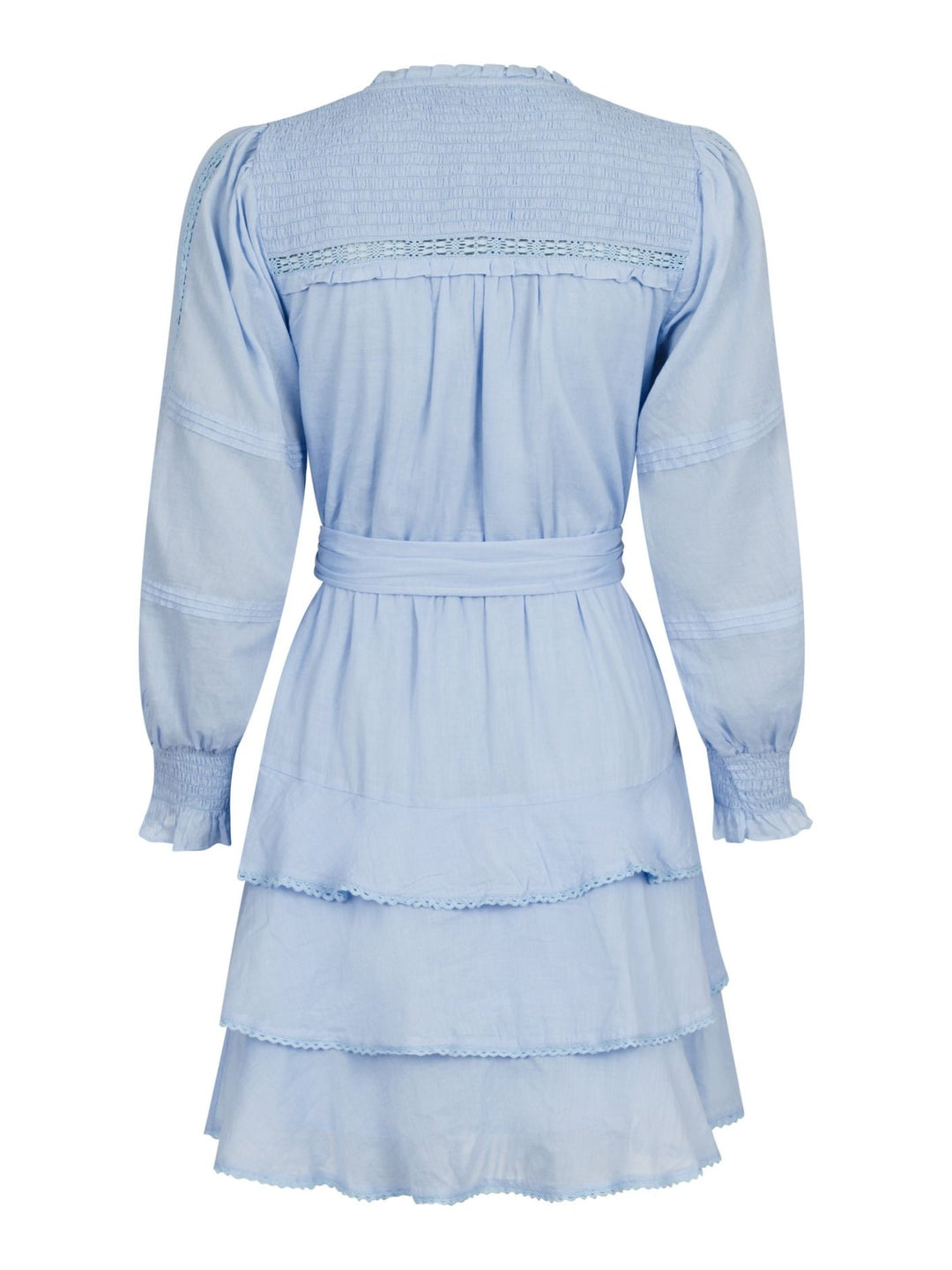 Ada S Voile Dress  Light Blue