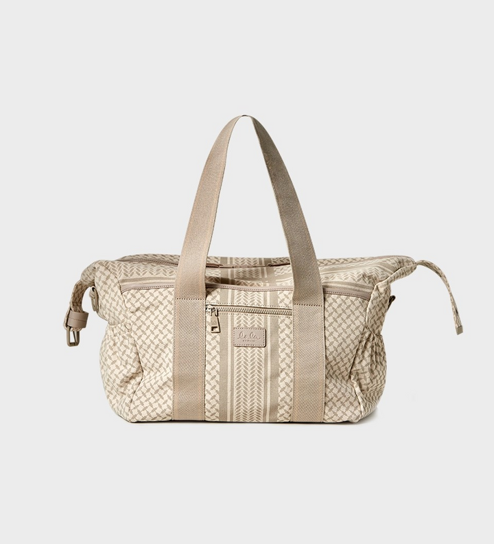 Big Bag Muriel 2.0  Canvas Heritage stripe  Beige