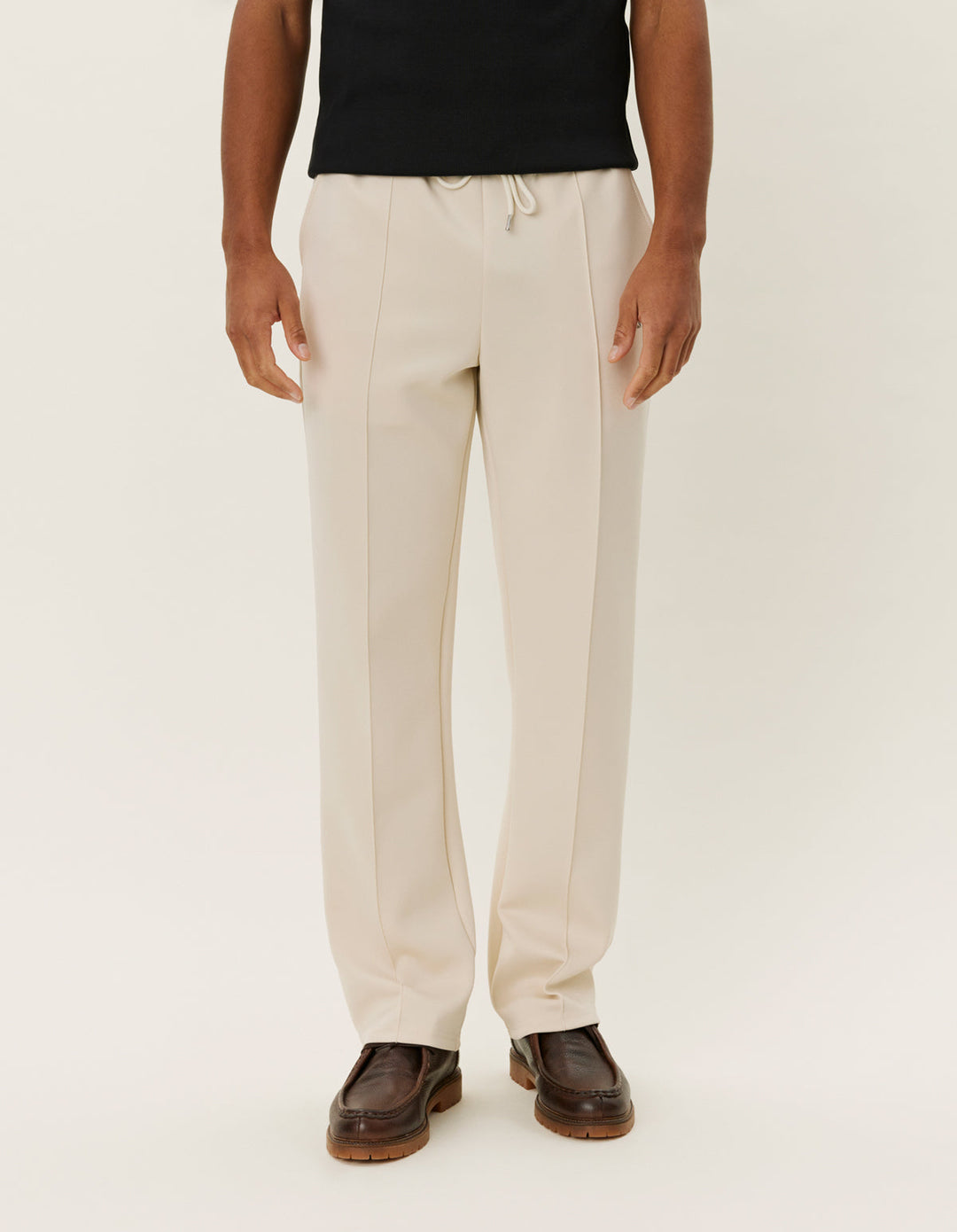 Ballier Casual Track Pants  Ivory