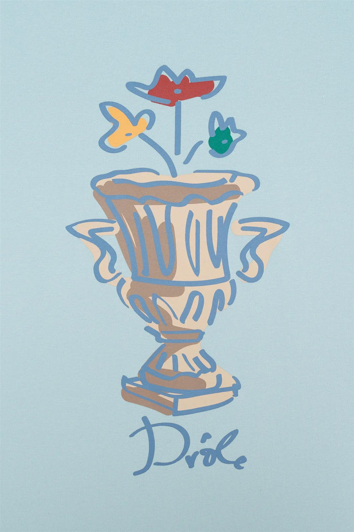 LE T-SHIRT VASE  Light Blue