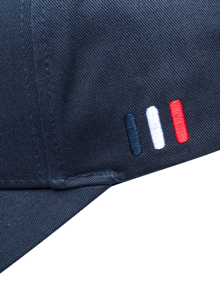 ENCORE ORGANIC BASEBALL CAP  Dark Navy/White