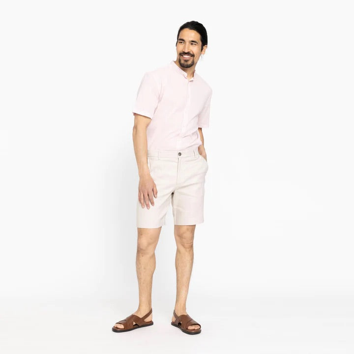 OscarPL Shorts 769  Sand Linen