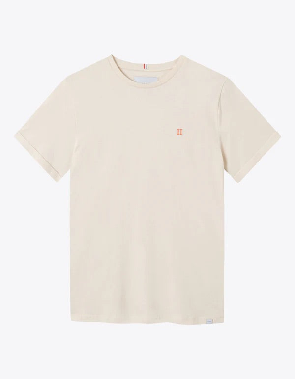 NØRREGAARD T-SHIRT  Ivory/Orange