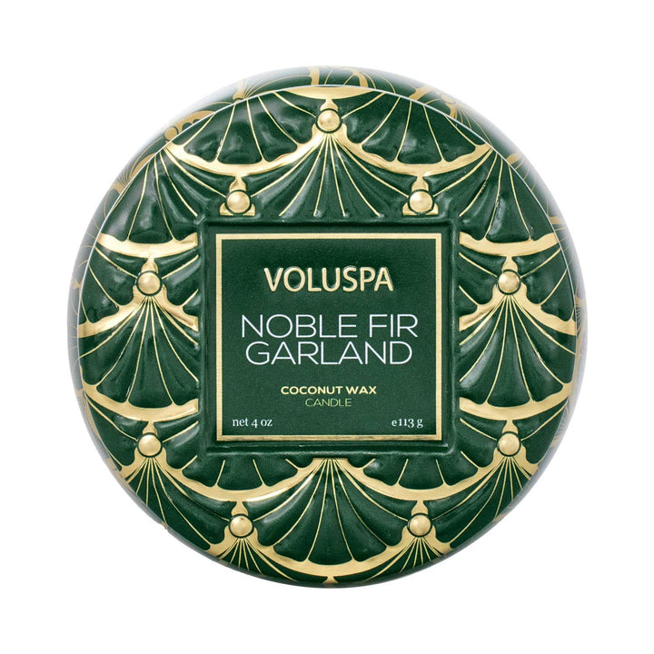 MINI TIN CANDLE 25T  Noble Fir