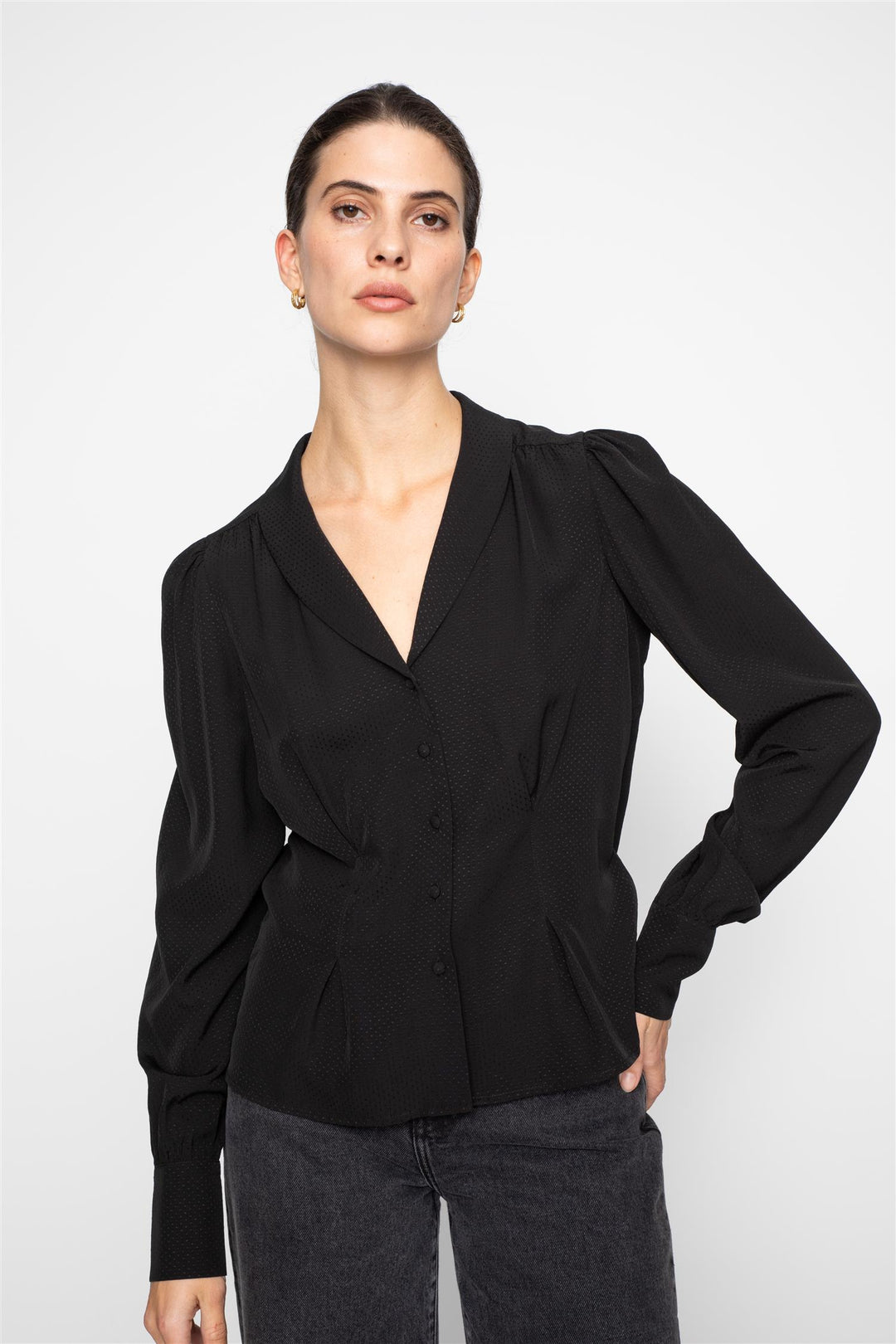 Ylva Blouse  Black