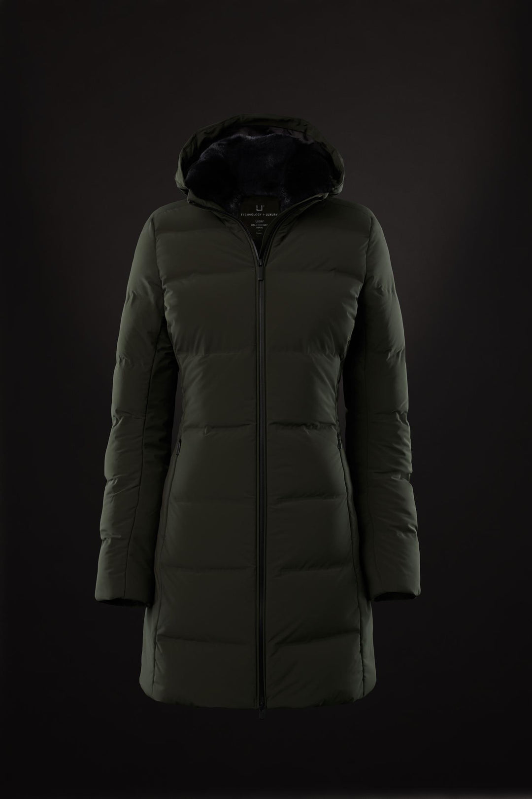 ENIGMA PARKA  Night Olive