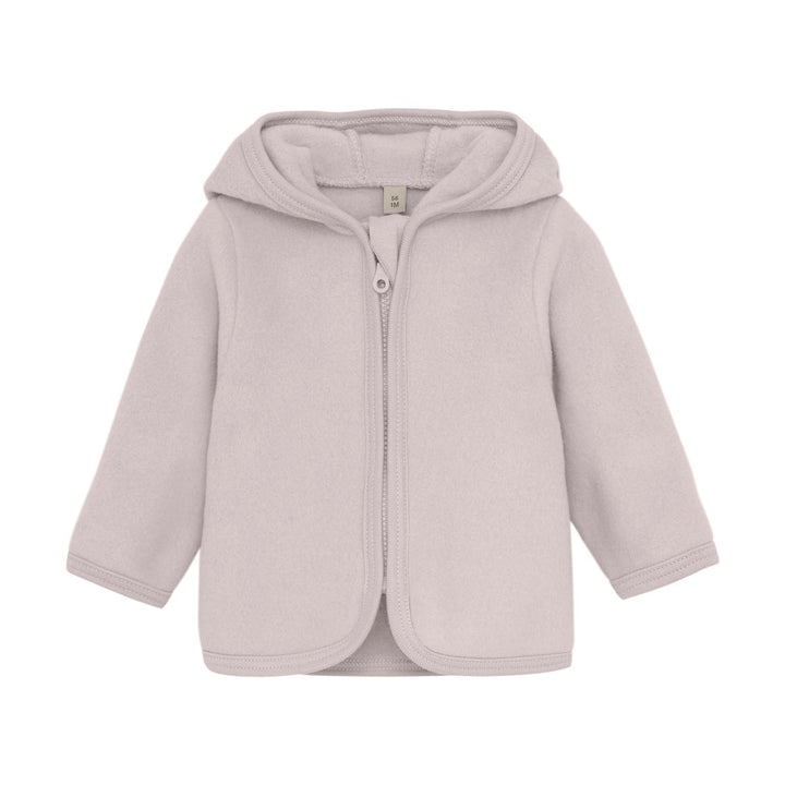 Jacket Ears Cotton Fleece  Cloud Gray