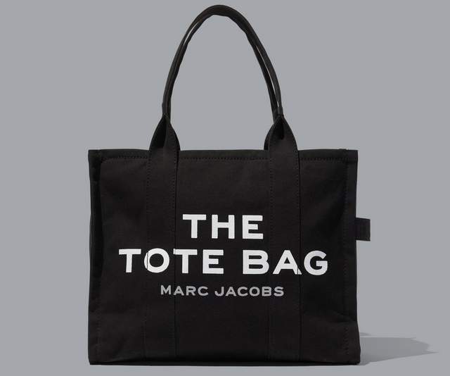 THE LARGE TOTE  Black