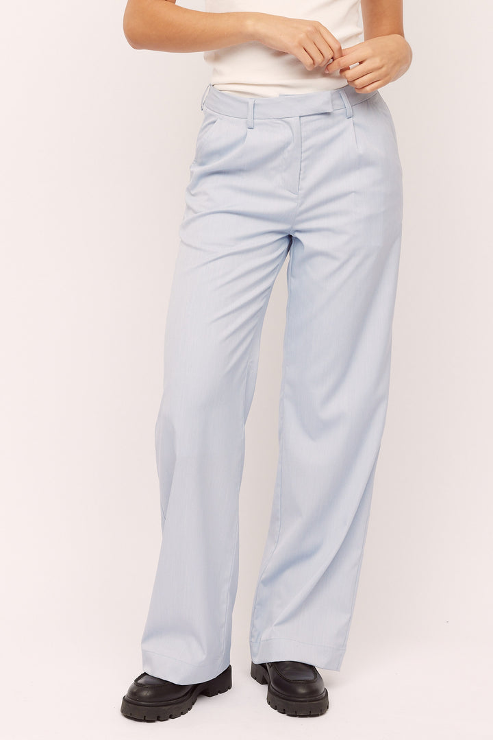 Seven Trouser  Sky Blue Melange