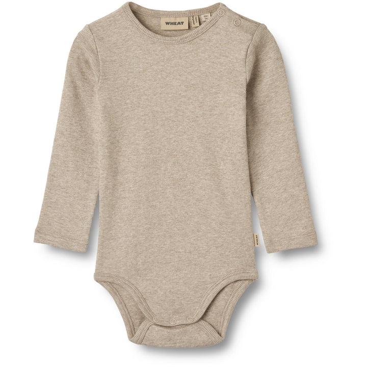 Rib Body L/S Spencer  Gravel Melange