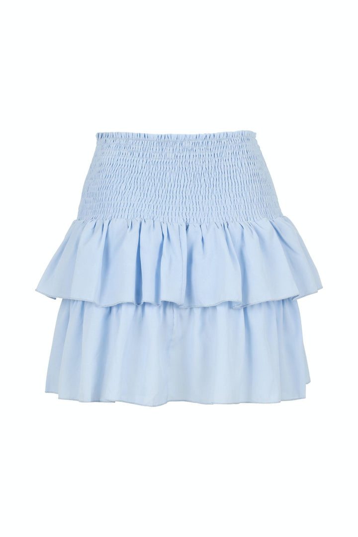 CARIN R SKIRT  Light Blue