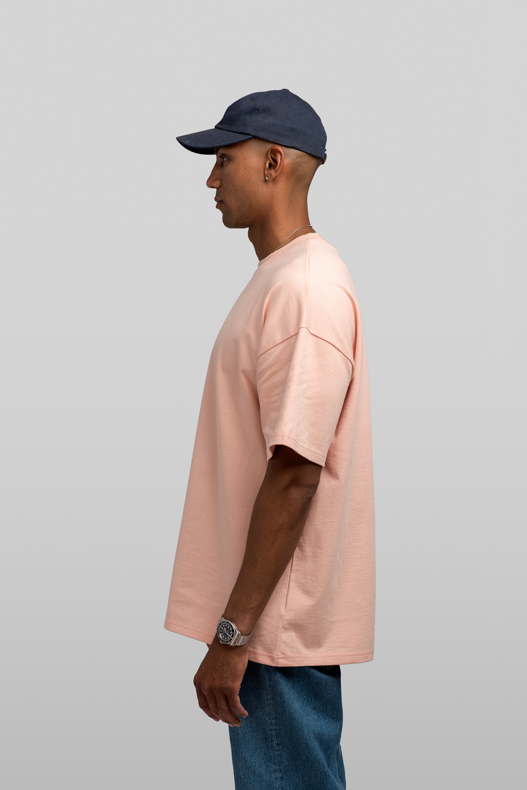 BOX FIT T-SHIRT  Dusty Pink