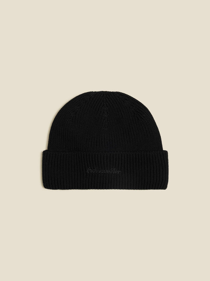 Margo Logo Beanie  Black