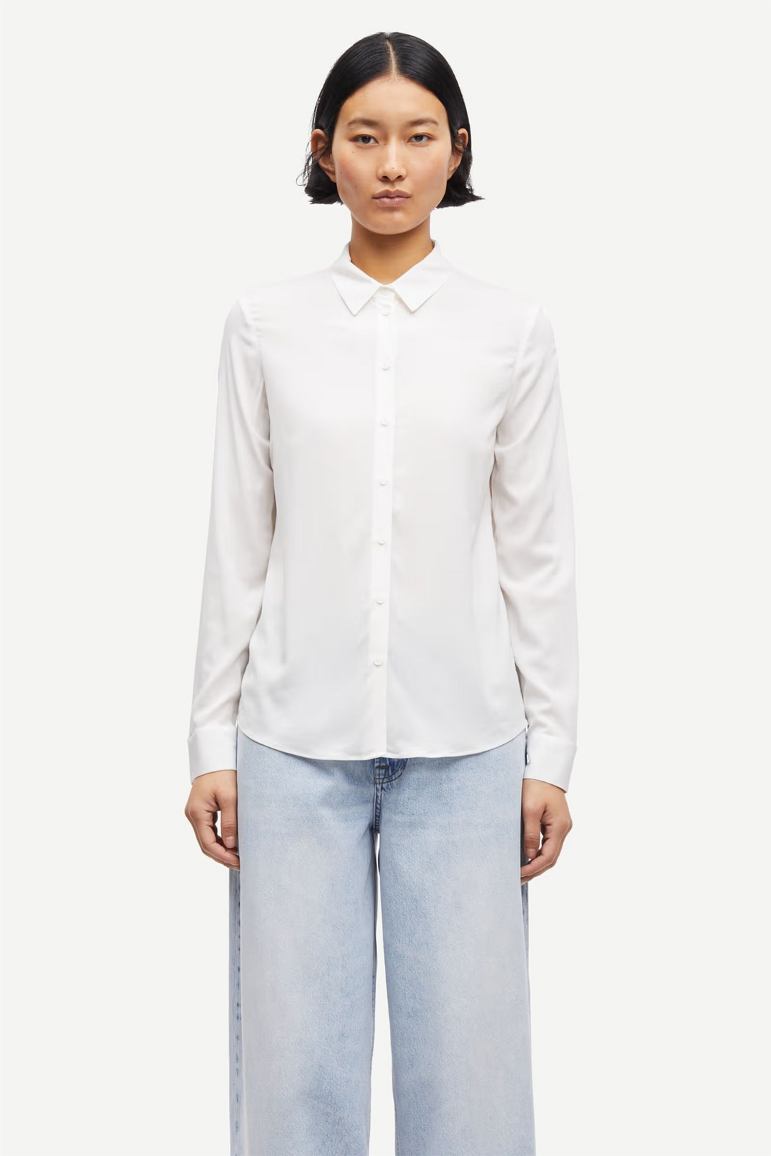 MILLY NP SHIRT 9942  Clear Cream