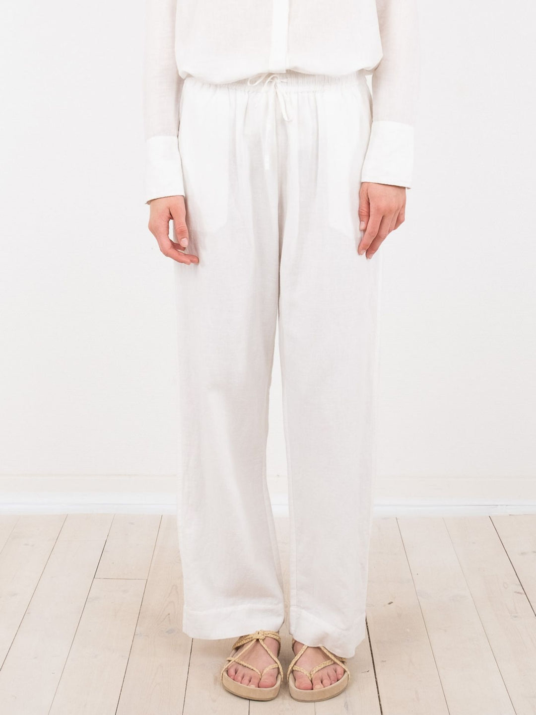 SONAR PANTS  White