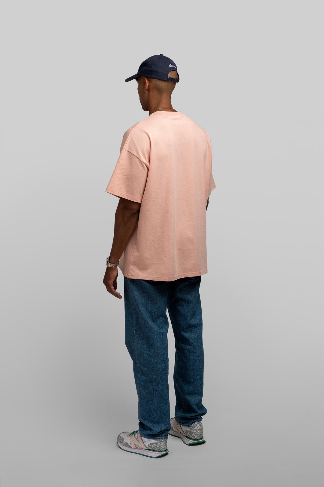 BOX FIT T-SHIRT  Dusty Pink