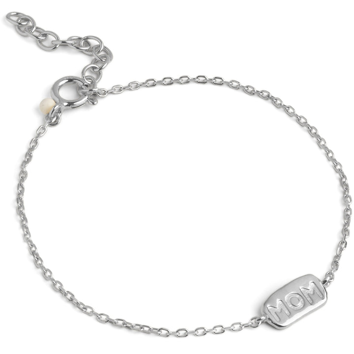 BRACELET, MOM  Silver