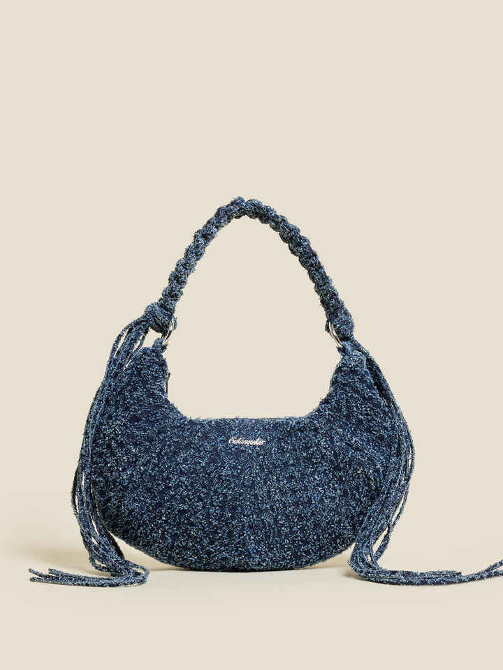 Cocoon Denim Small Bag  Blue