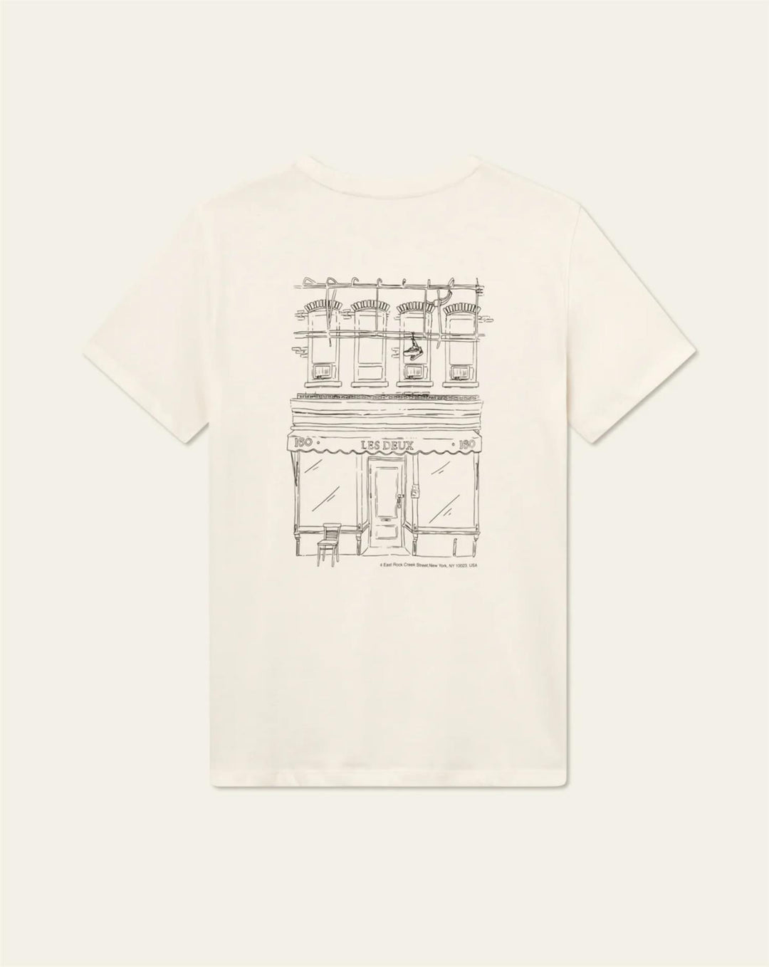 Neighborhood T-Shirt  Ivory/Black