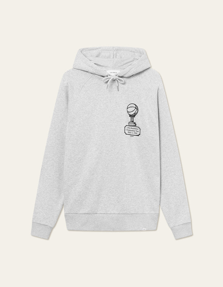 Tournament Hoodie  Snow Melange/Black