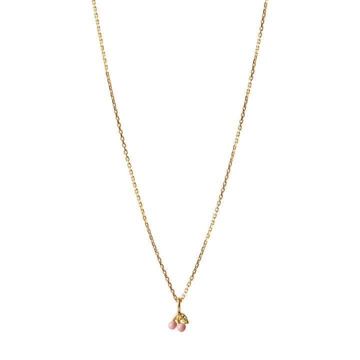 NECKLACE, CHERRY  Light Pink