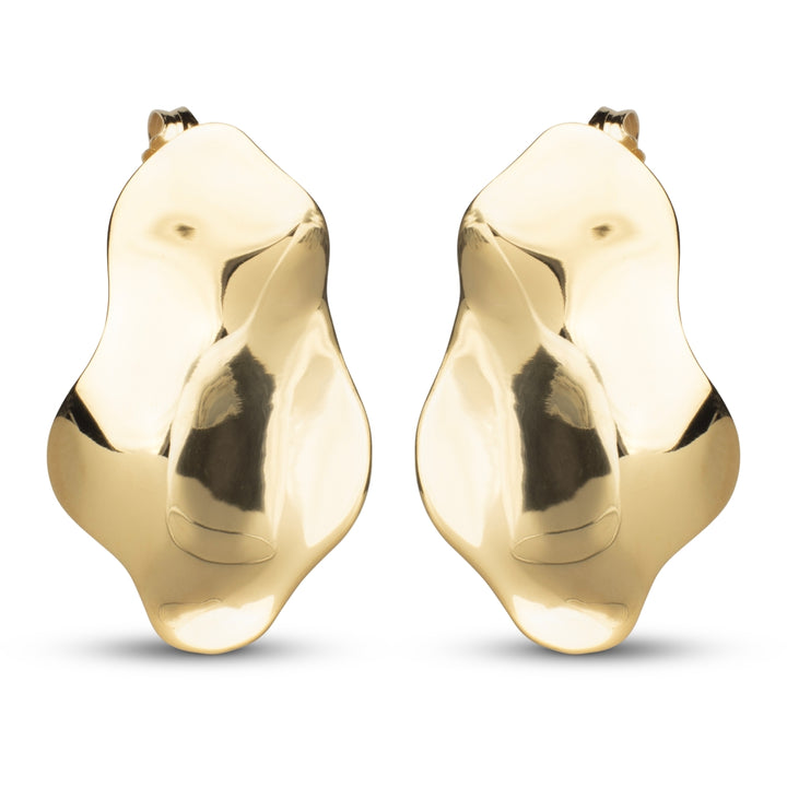 EARRINGS, CLEOPATRA  18K Gold-Plated Sterling Silver