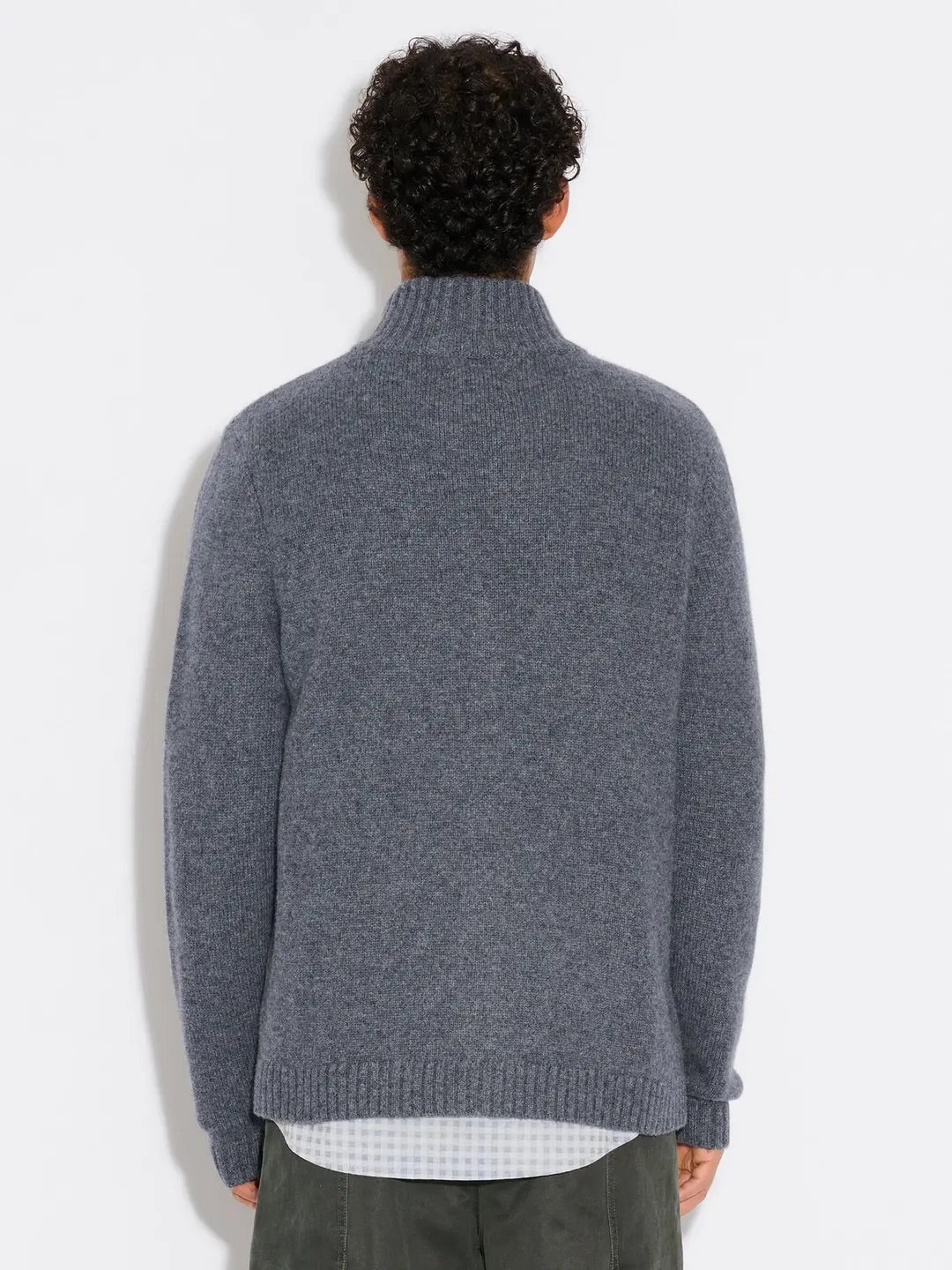 Atlantic Wool Cardigan  Blue