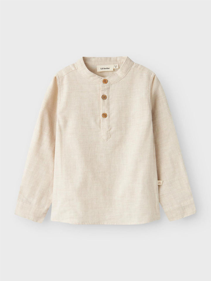 TAROU LS SHIRT  Turtledove