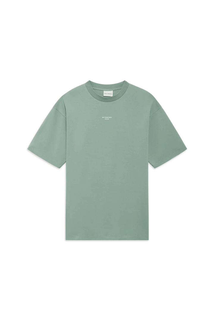 Le T-Shirt Slogan Classique  Water Green