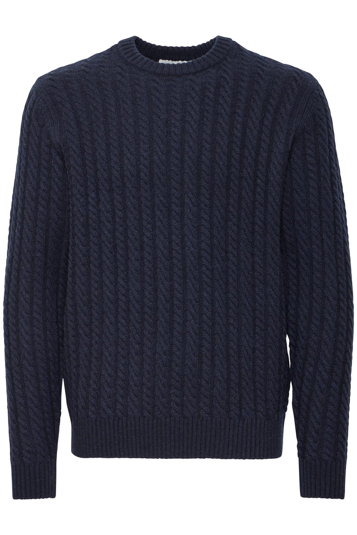 CFKARL CABLE WOOL MIX  Dark Navy