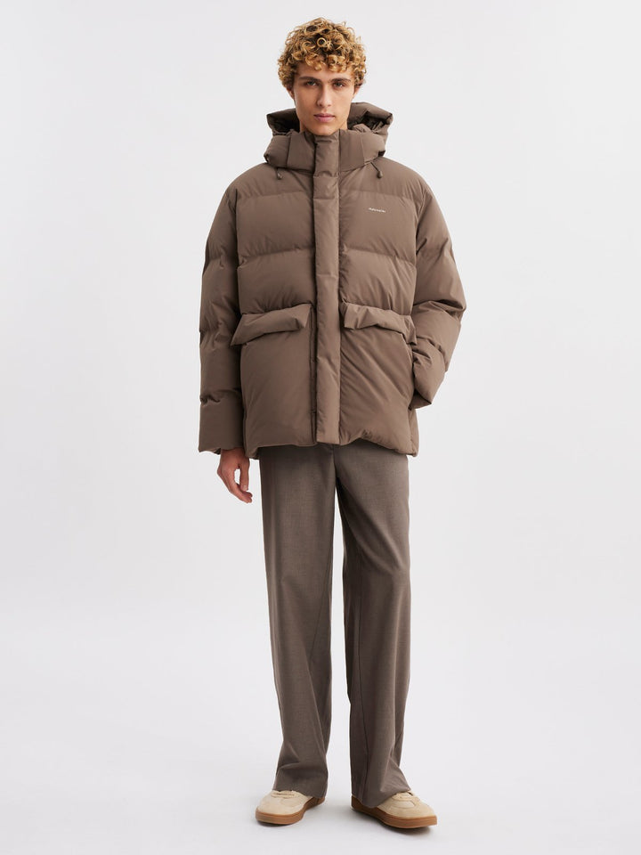 Dovre Down Jacket  Taupe