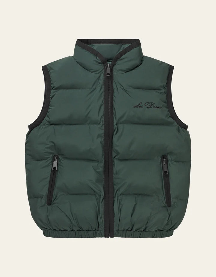 NEWPORT PADDED VEST  Pine Green