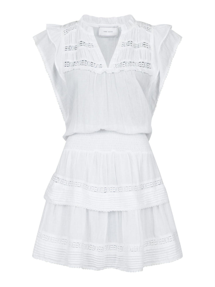 Jarmy S Voile Dress  White